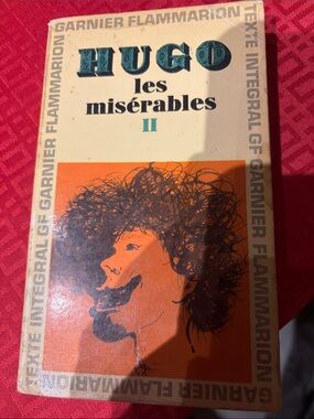 Hugo Les Misérables II - Orange Cover